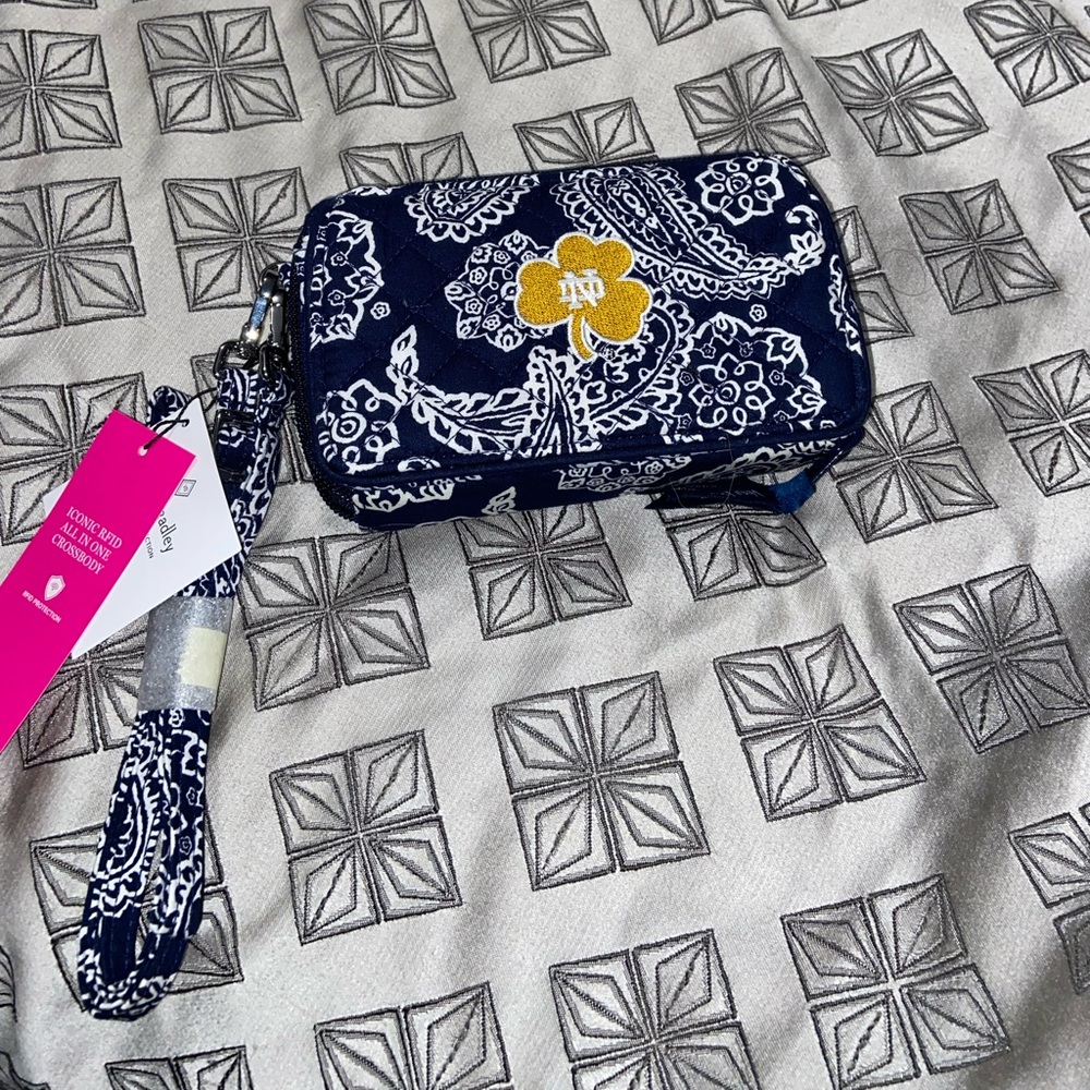 Vera Bradley Notre Dame Wallet/Purse
